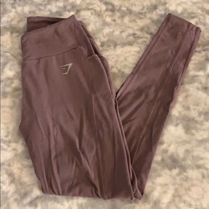 Purple Gymshark aspire leggings in small